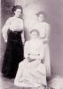 Smith Sisters, L to R - back: Lucy, Ruth. front: Leona; date unknown